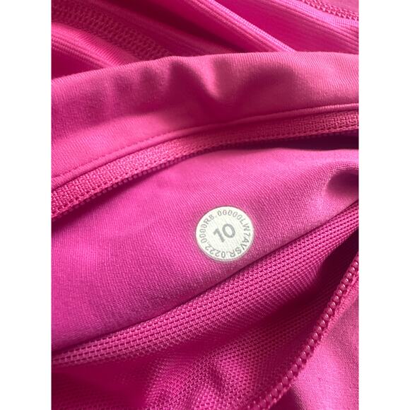 Lululemon Speed Up Shorts 2.5" Fantom Fuchsia Size 10 - Picture 7 of 9